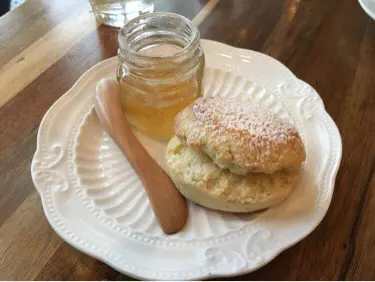 鬆餅(桂花雪梨)