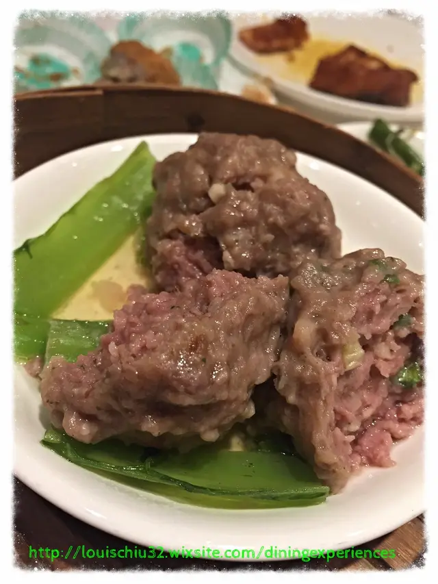 菜膽牛肉球