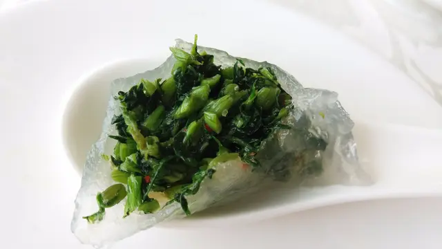 皇帝菜苗餃