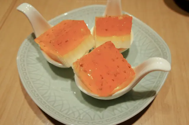 杏汁桂花糕