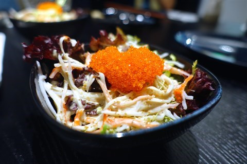 蟹籽沙律 - 九龍城的蠔門宴