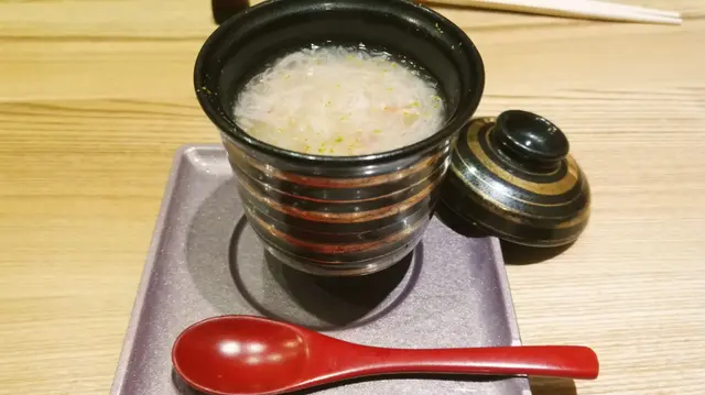 金泊蟹肉茶碗蒸