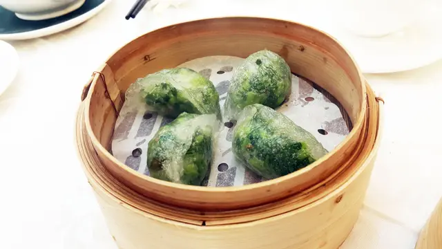 皇帝菜苗餃$32(另加一件$11)