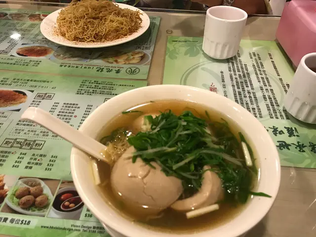 爽脆豬腰湯麵