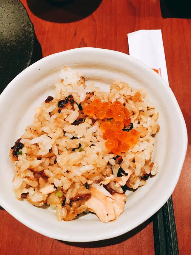 石鍋鮭魚魚子飯