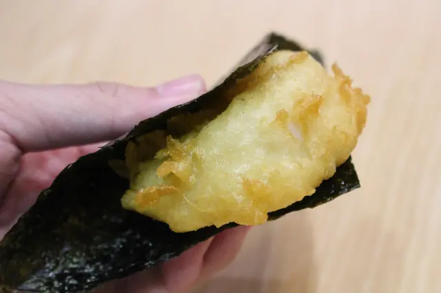 刺身帆立貝天婦羅