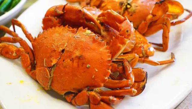 鹽油焗奄仔蟹