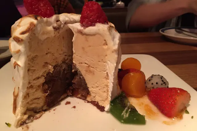 火焰雪山配鮮果