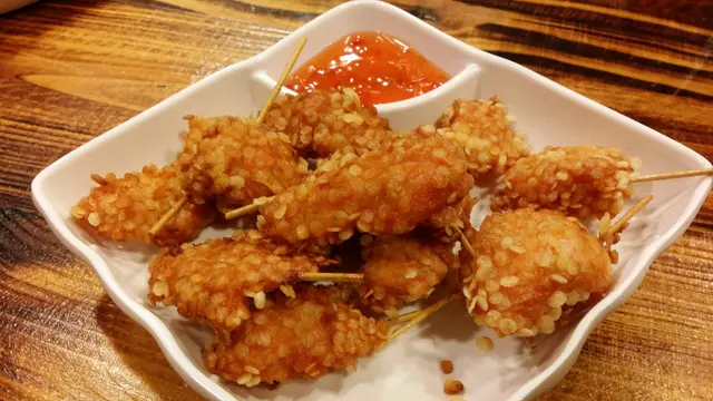 家常牙籤雞