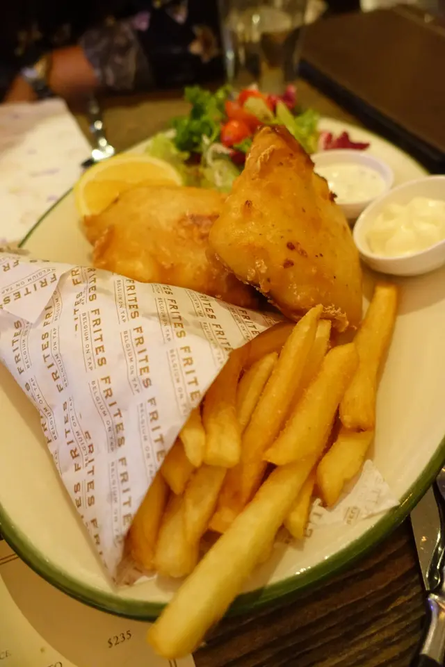 Fish and frites