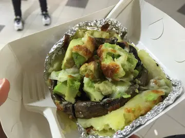 芝士牛油果啡菇