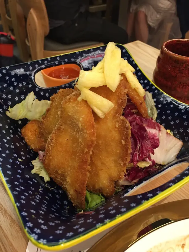 很多粉，肉質很粗糙