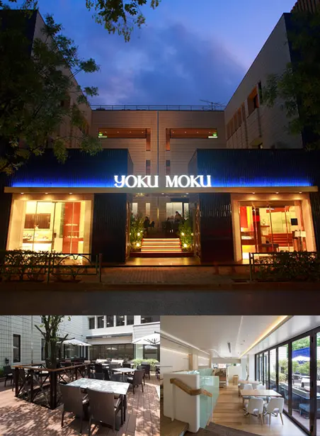 無獨有隅,YOKU MOKU在南青山本店開了家Blue Brick Lounge,風格跟香港的Blue Brick Bristo如出一轍(圖片來源:YUKU MOKU官網)