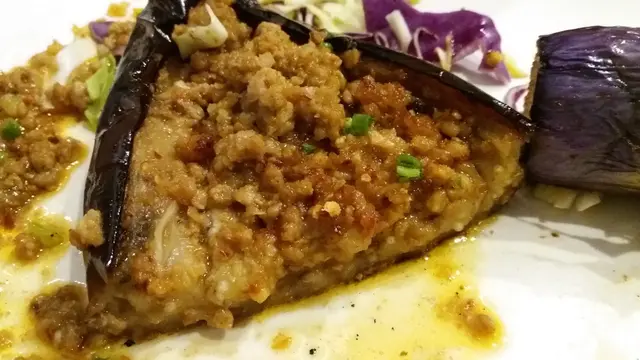 微辣肉碎燒原條茄子