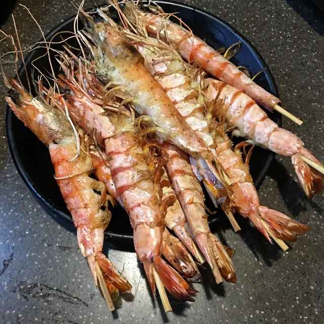 串燒蝦