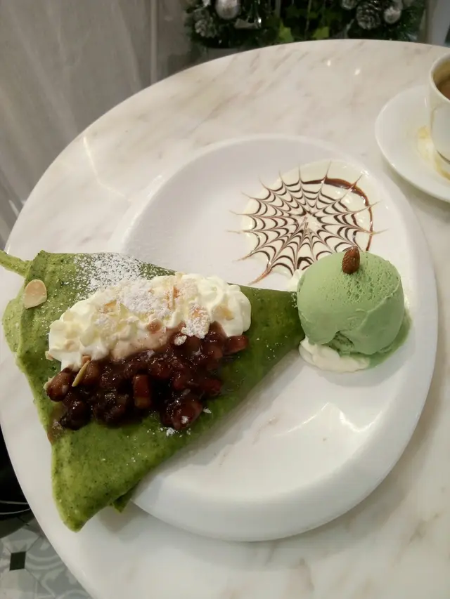 宇治金時抹茶可麗餅