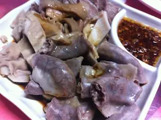 白灼豬雜