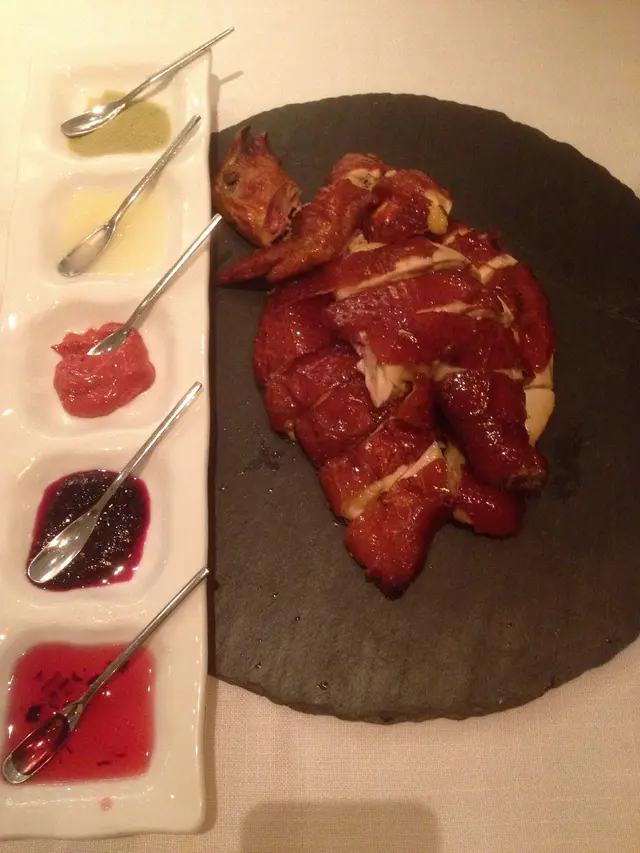 一次過嚐到五款不同味道的炸子雞