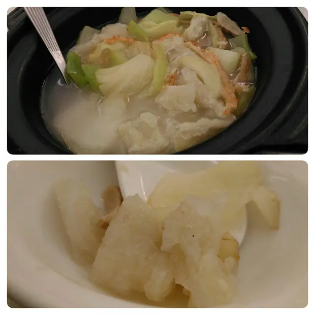 蝦乾魚肚大芥菜煲
