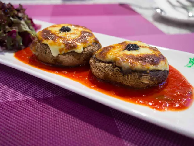 黑松露薯蓉焗大啡菇 (3件)