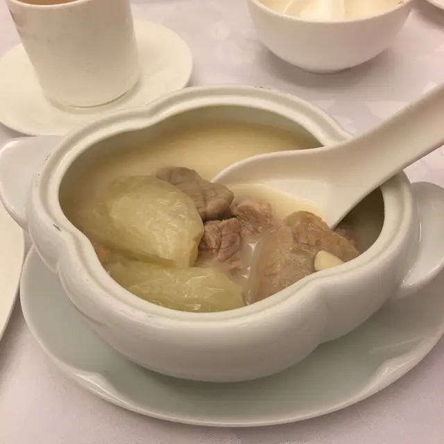 杏汁菜膽炖白肺