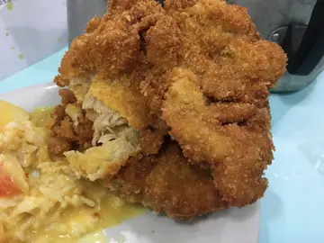 葡汁吉列鸡扒饭