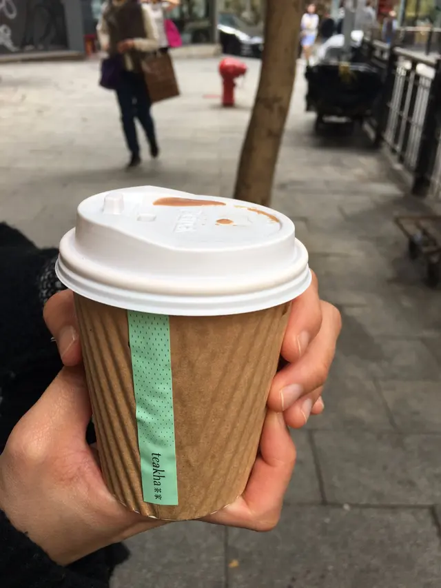 被迫外帶嘅熱朱古力