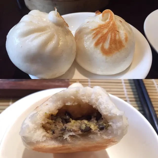 肉餡有濃濃菇香  但味屬清淡  用來品茶一流