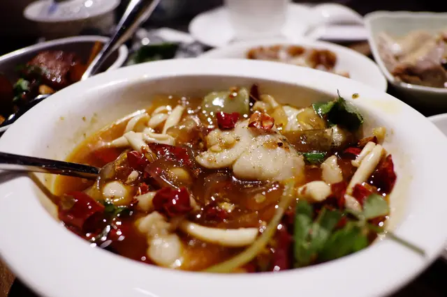 辛辣水煮桂魚片