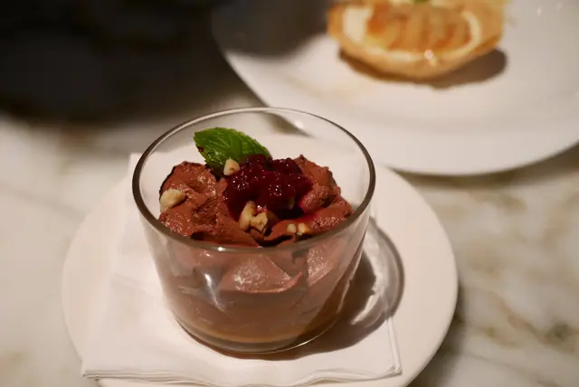 Dark cacao mousse