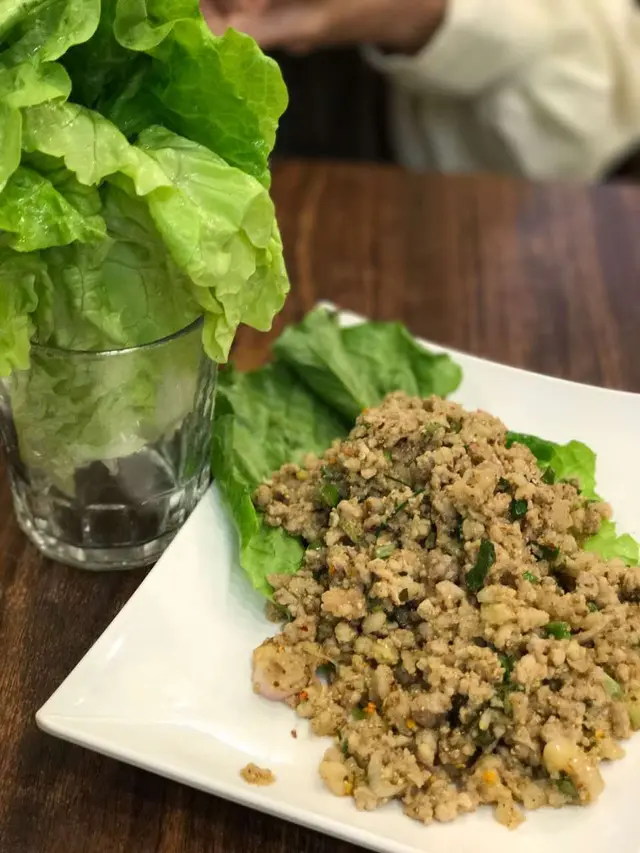 泰式肉碎生菜包