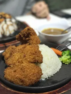 日式吉列豬扒飯