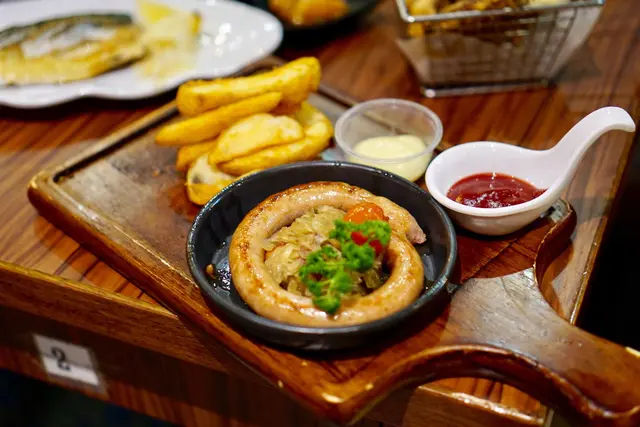 維也納煙燻蛇形腸