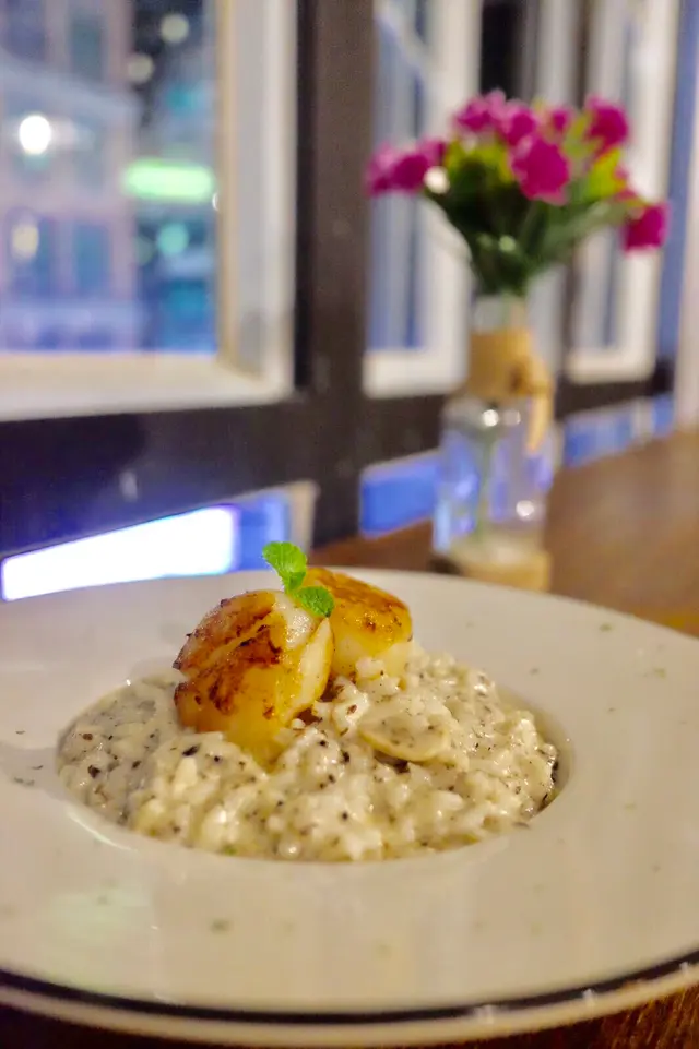 黑松露帶子意大利飯