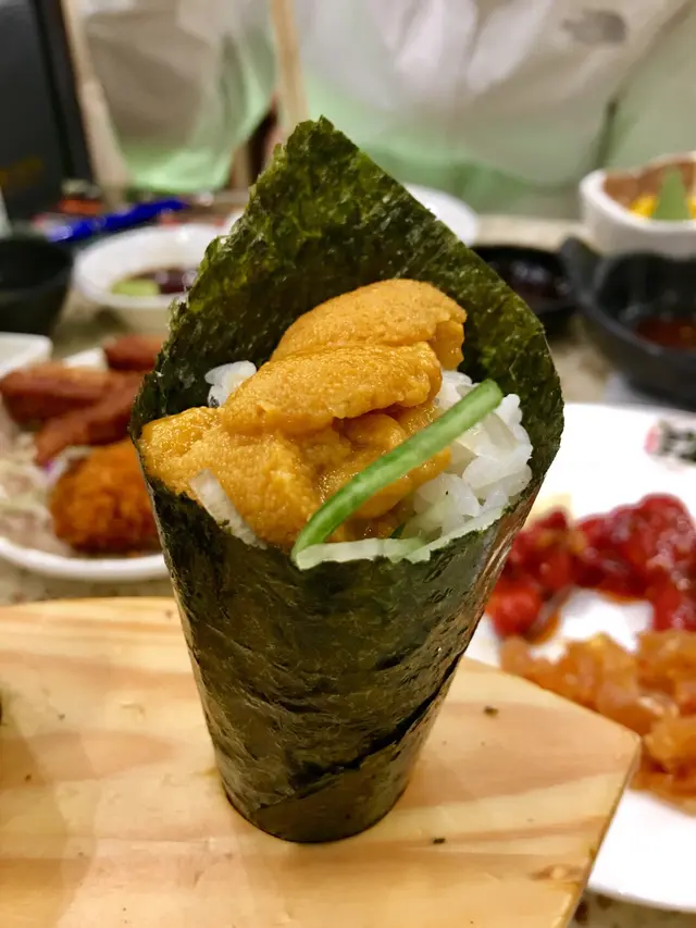 海膽手卷
