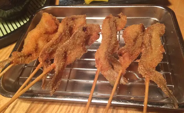 沙椎魚串揚
