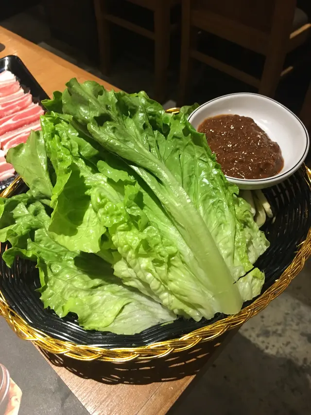生菜及韓國面豉醬