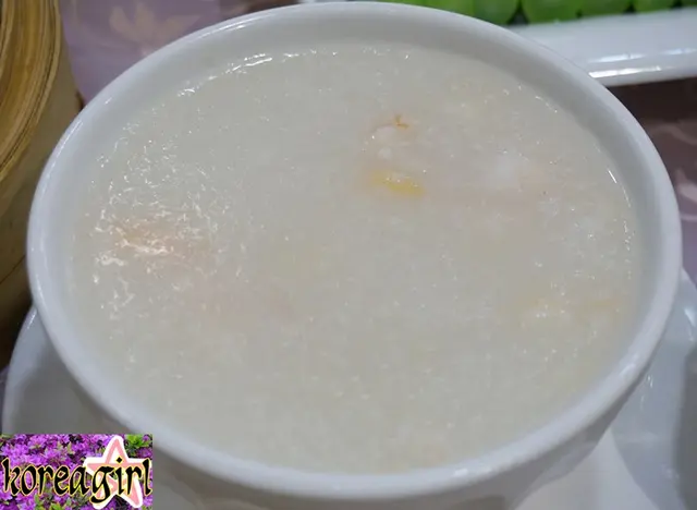 鮮蝦帶子粥 