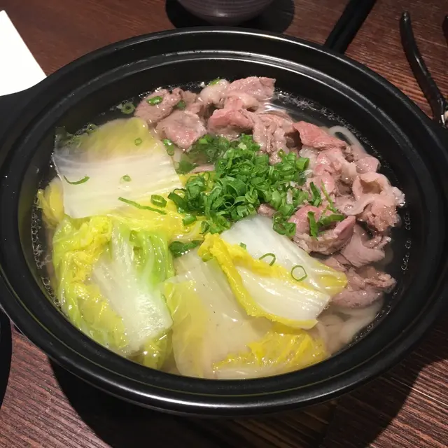 野菜牛肉鍋燒烏冬
