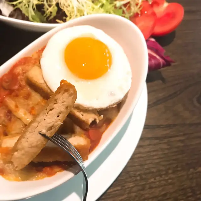 陽光焗素豬扒飯