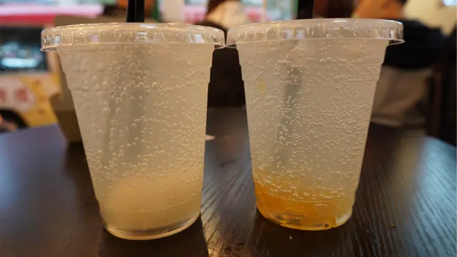 青檸荔枝梳打丶青檸柚子梳打