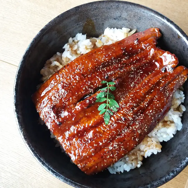 好大好大好大塊鰻魚,一個字,滿分!