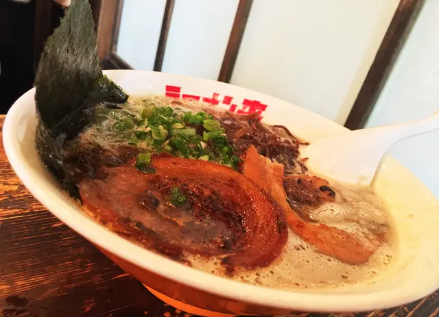 濃厚魚介豚骨湯麵