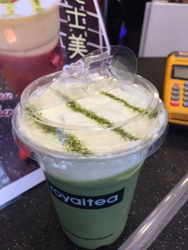 上面仲有層抹茶粉加🤤