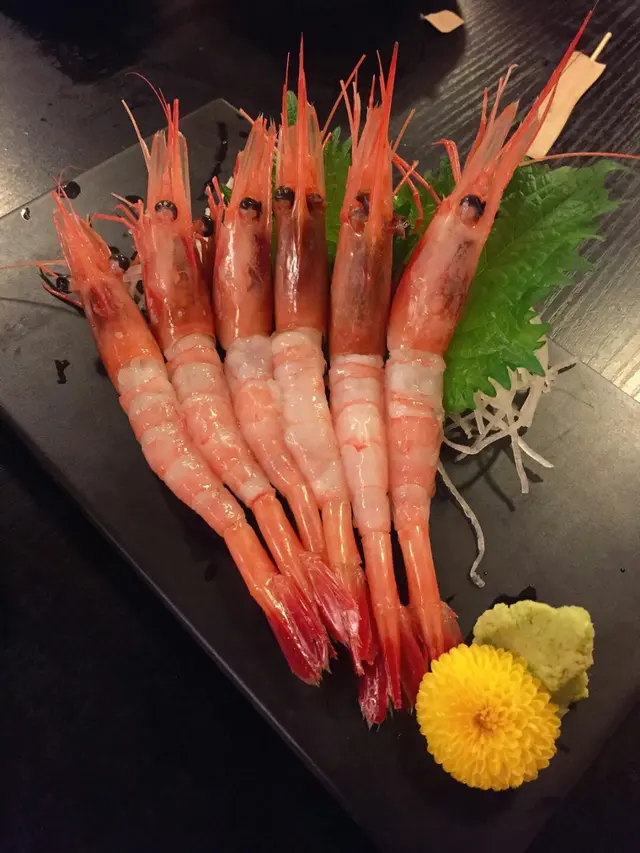 甜蝦刺身2份