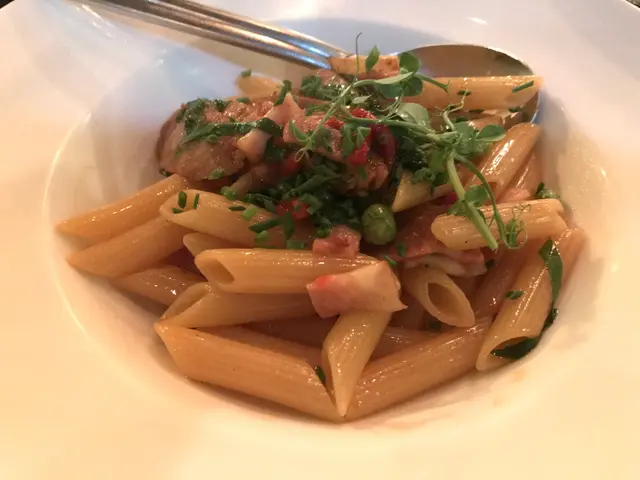 西班牙蒜辣風乾血腸脆煙肉尖通粉