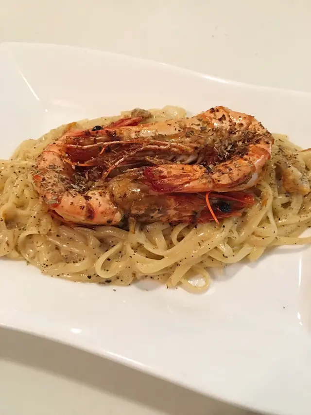 松露海膽大蝦意粉