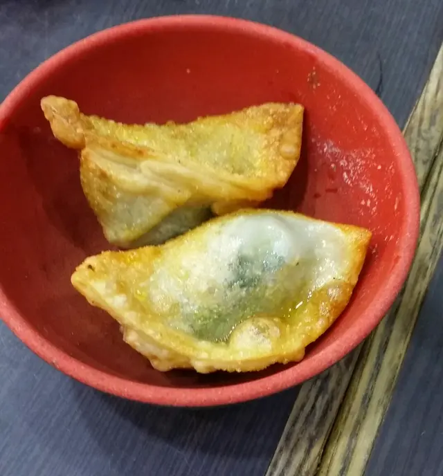 facebook讚好送嘅炸餃子
