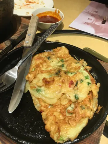 韩式葱饼