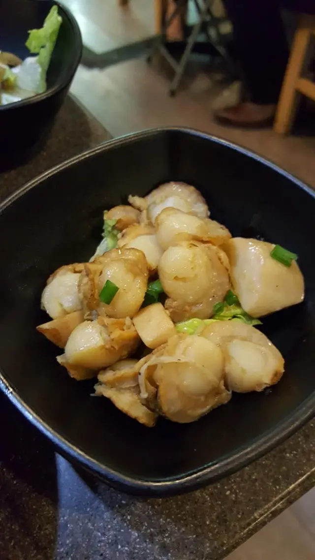 牛油蒜香炒帶子